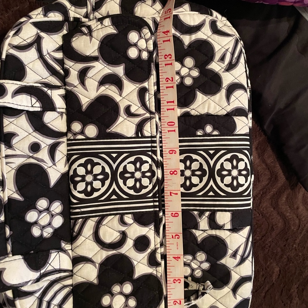 Vera Bradley Baby Bag /Diaper Bag Night & Day with White Interior Changing Pad - Picture 14 of 16